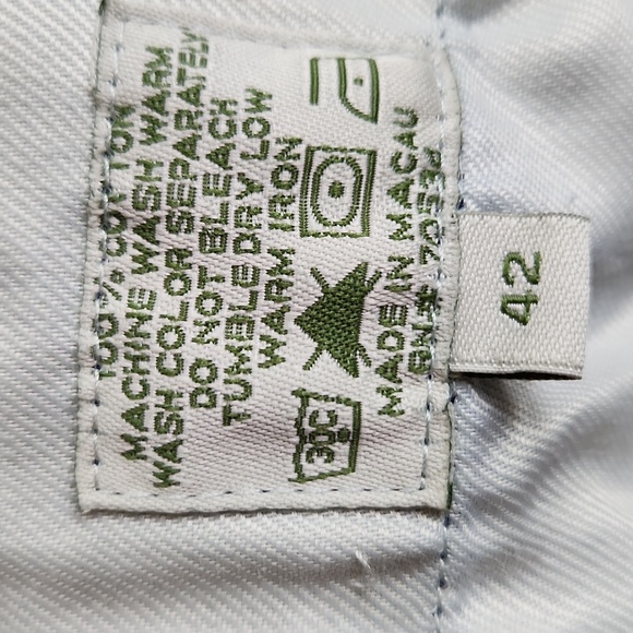 Orvis Cargo Pants Men's 42 Pleated Casual Fishing Work Denim Hiking Adjustable - Picture 7 of 16